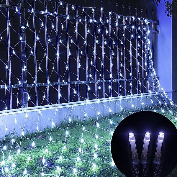 MUPOO LED-Lichternetz LED Lichternetz,Lichterkette Netz mit günstig online kaufen