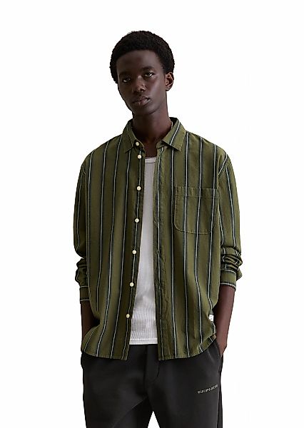 Marc OPolo DENIM Langarmhemd "mit mehrfarbigen Streifen" günstig online kaufen