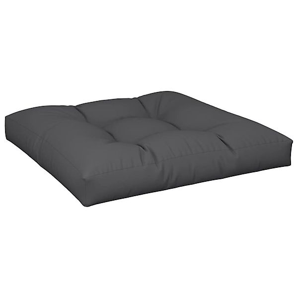 vidaXL Sitzauflage Palettenkissen Schwarz 70x70x12 cm günstig online kaufen