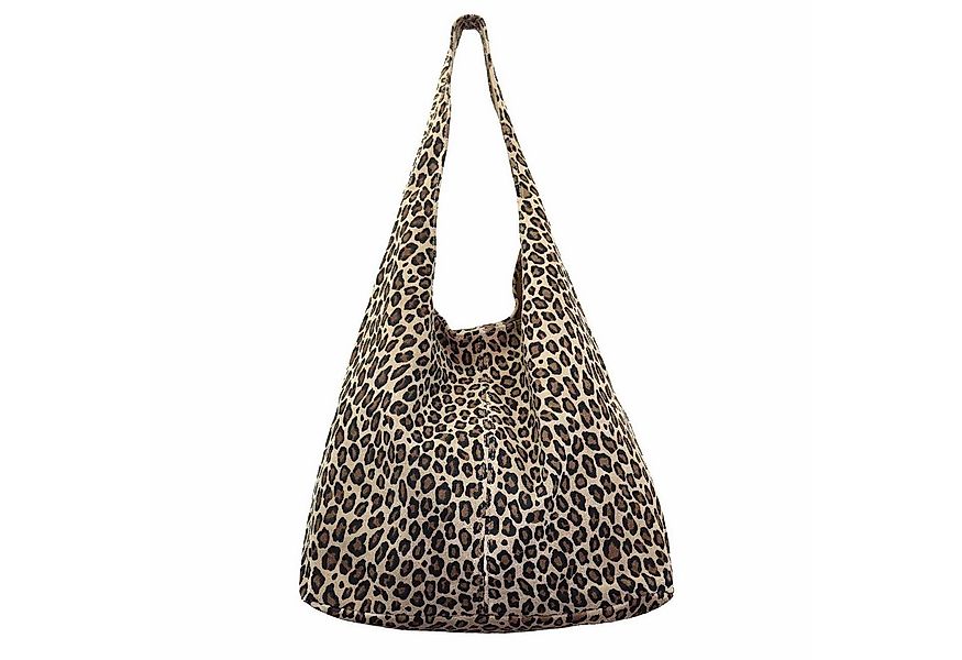 ITALYSHOP24 Shopper Made in Italy Damen Leo Tasche Schultertasche Handtasch günstig online kaufen