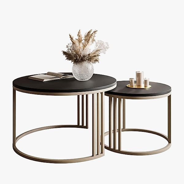 Lookway Couchtisch LORI 2in1 MATT, runder günstig online kaufen