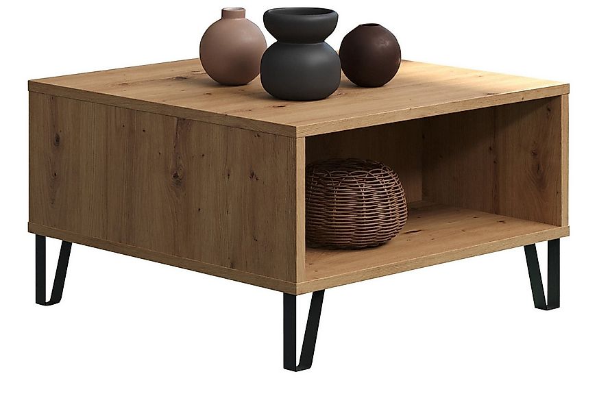 Furn.Design Couchtisch Tough (Sofatisch in Artisan Eiche Dekor, quadratisch günstig online kaufen