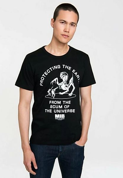 LOGOSHIRT T-Shirt mit Men In Black-Print günstig online kaufen