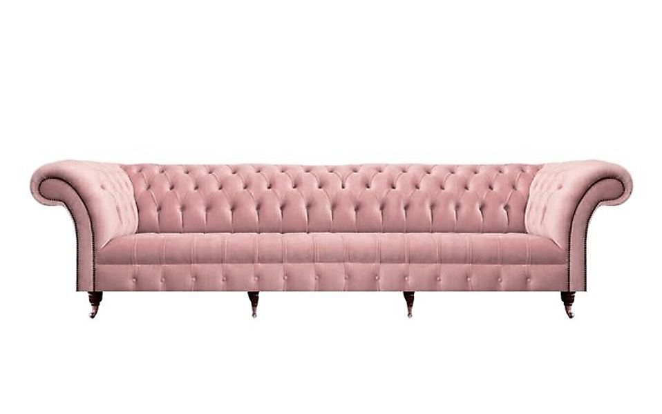 JVmoebel Chesterfield-Sofa Sofa Viersitzer Couch Luxus Textil Wohnzimmer Ro günstig online kaufen