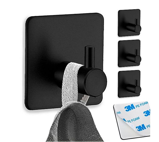 LIVINA HOME Handtuchhaken Haken selbstklebend Bad und Küche, Handtuchhalter günstig online kaufen