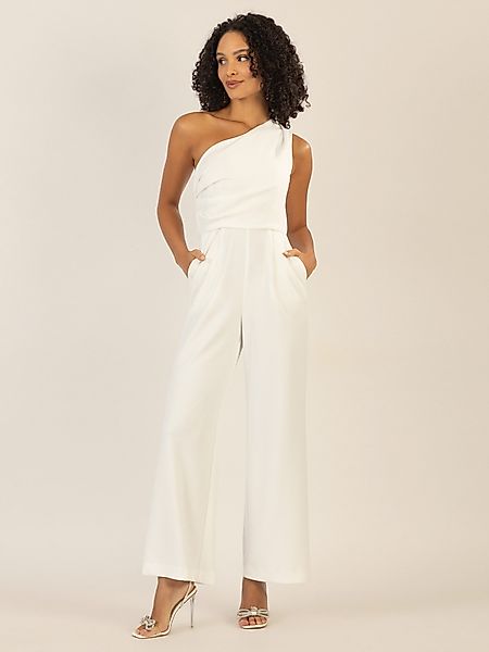 Apart Jumpsuit aus einer leicht strukturierten günstig online kaufen