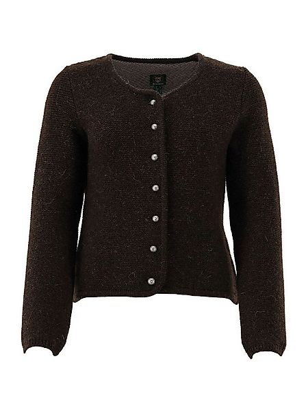 OS Trachten Strickjacke Forivo tailliert, Rundhalsausschnitt, 1/1-Arm, Wien günstig online kaufen