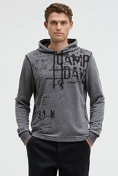 CAMP DAVID Kapuzensweatshirt, mit Ausbrenner-Effekten günstig online kaufen