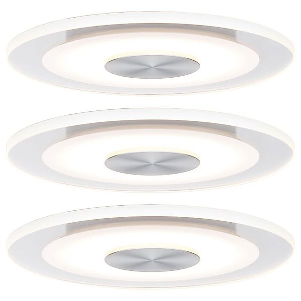 Premium EBL Set Whirl rd dim LED 3x5,5W 230V 120mm Alu gedreht/Satin Alu/Ac günstig online kaufen