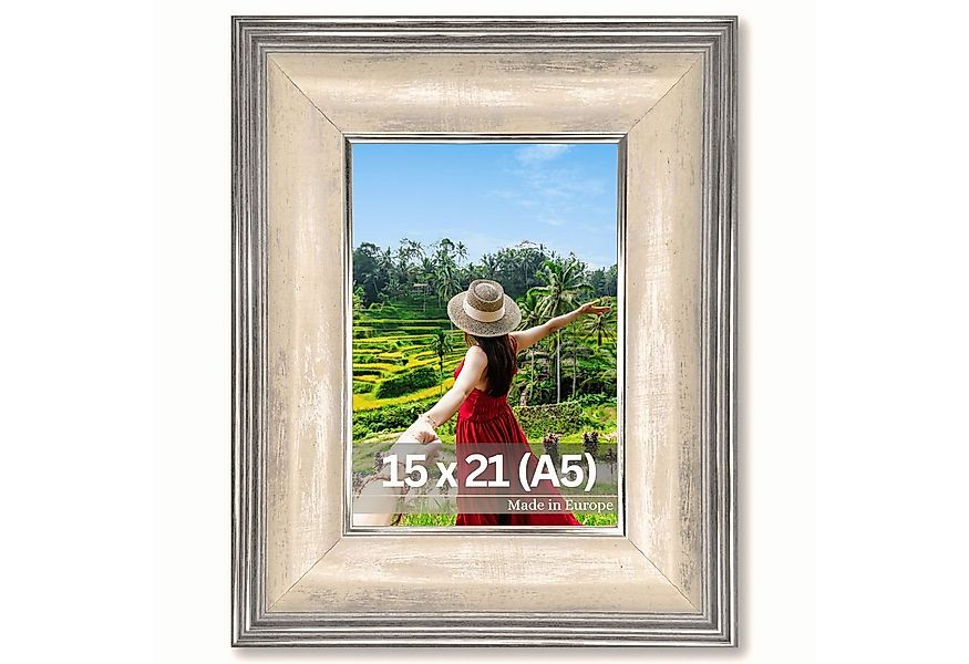 Victor (Zenith) Bilderrahmen Picasso, Bilderrahmen Silber 15x21 cm, Bilderr günstig online kaufen