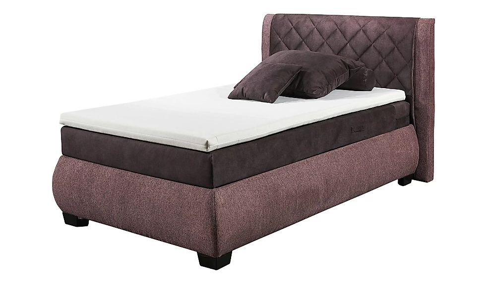 Motor-Boxspringbett - lila/violett - 140 cm - 110 cm - Betten > Doppelbette günstig online kaufen