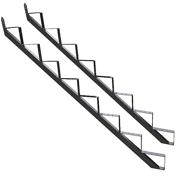 SRM Design Außentreppe Treppenrahmen 8 stufig günstig online kaufen