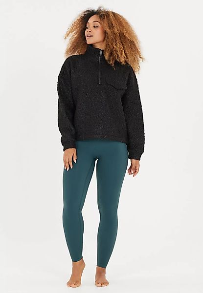 ATHLECIA Strickpullover "Florrie", mit Teddy-Fleece und halbem Reißverschlu günstig online kaufen