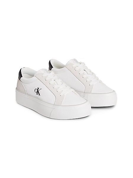 Calvin Klein Jeans VULC FLATFORM MG NYLON MIX Plateausneaker Schnürschuh, H günstig online kaufen