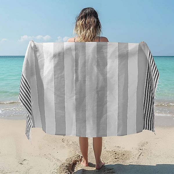 JEMIDI Strandtuch Saunatuch Damen 100x180cm Hamamtuch günstig online kaufen