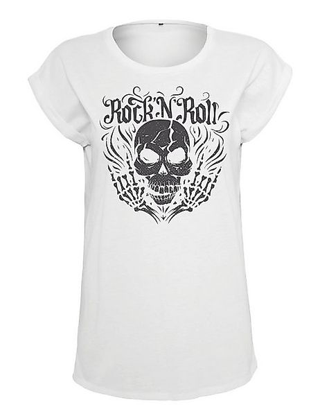 Youth Designz Print-Shirt "Skull Rock N Roll" Damen T-Shirt Statement oder günstig online kaufen