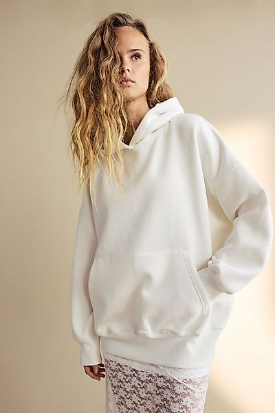 Next Kapuzensweatshirt Längeres, weiches Relaxed Fit günstig online kaufen