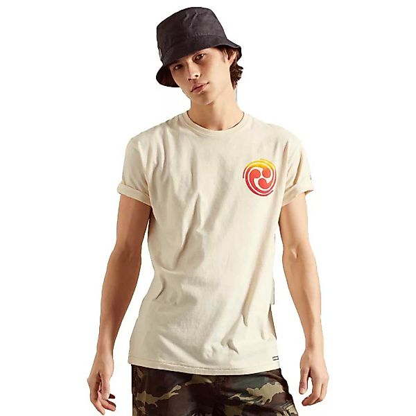 Superdry Boho Rock Graphic Kurzarm T-shirt L Birch günstig online kaufen