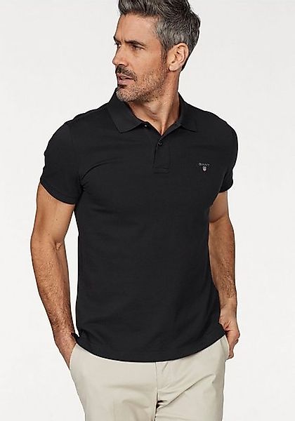 Gant Poloshirt ORIGINAL PIQUE SS RUGGER mit Flachstrickkragen günstig online kaufen