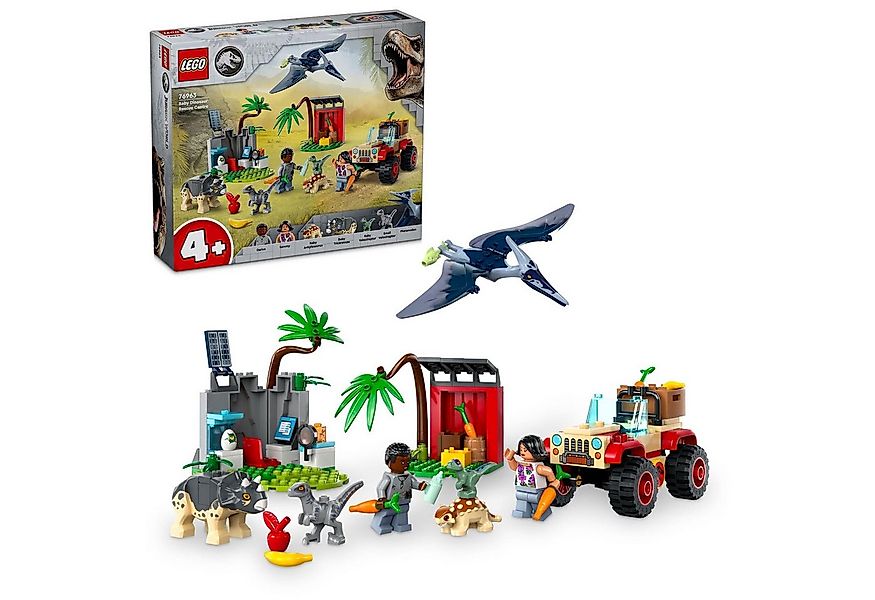 LEGO® LEGO® 76963 Jurassic World (4) - Rettungszentrum für Baby-Dinos Konst günstig online kaufen