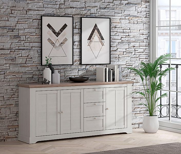 FORTE Sideboard "Iloppa", Breite ca. 204 cm günstig online kaufen