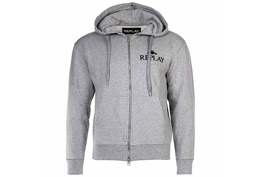 Replay Sweatshirt Herren Sweatjacke Baumwolle günstig online kaufen