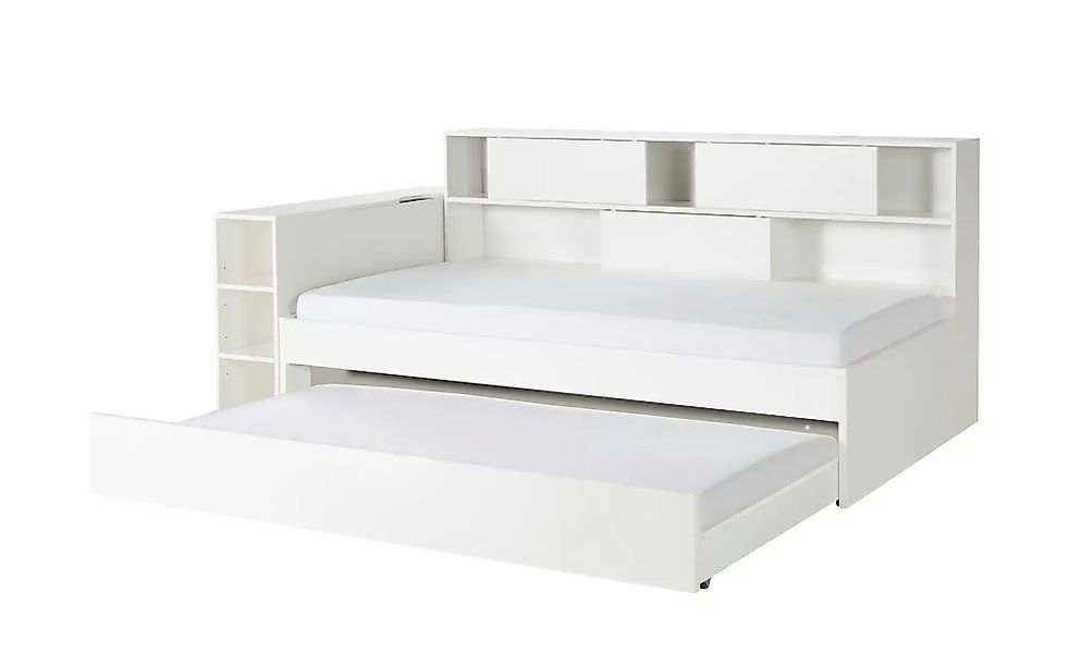 Mia & Mo Bettkombination  Noah ¦ weiß ¦ Maße (cm): B: 122,5 H: 99 Betten > günstig online kaufen