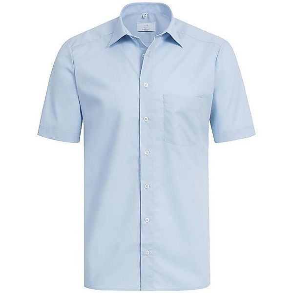 GREIFF Kurzarmhemd Greiff Corporate Hemd BASIC Herren OEKO TEX® Hellblau günstig online kaufen