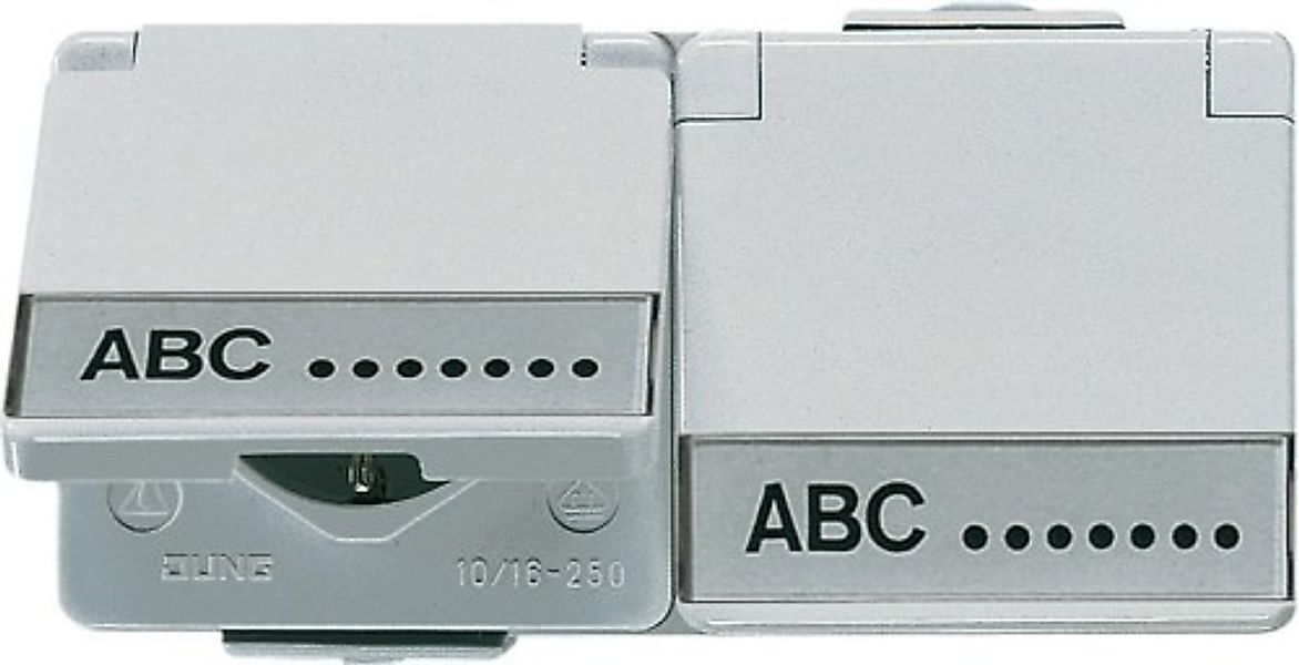 Jung SCHUKO-Steckdose 2-fach 16A 250V 622 NAWW - 622NAWW günstig online kaufen