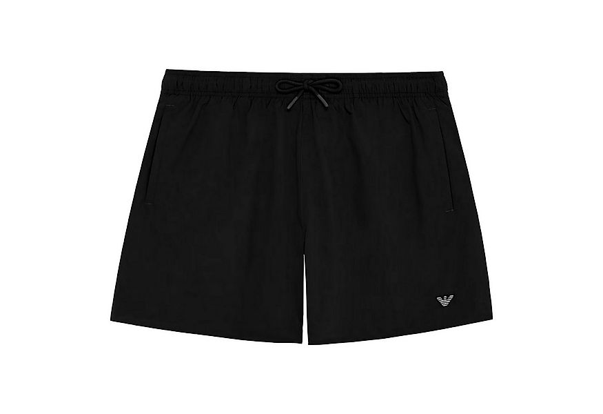 Emporio Armani Badeshorts Boxer Beachwear mit kleiner Adler-Stickerei günstig online kaufen