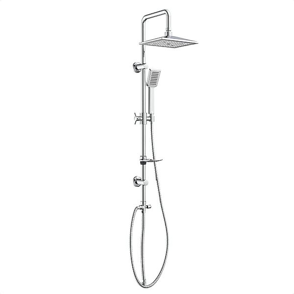 Eisl Duschsystem EASY COOL, Höhe 95 cm, Regendusche ohne Armatur, Duschsyst günstig online kaufen