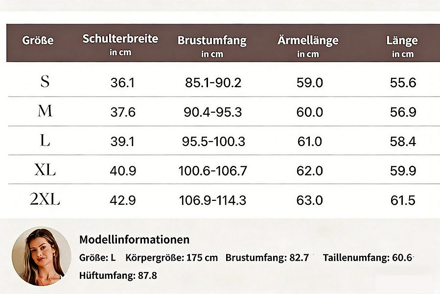 Arach&Cloz Strickjacke Damen Langarm Solid Strickjacken Leichter Cardigan m günstig online kaufen