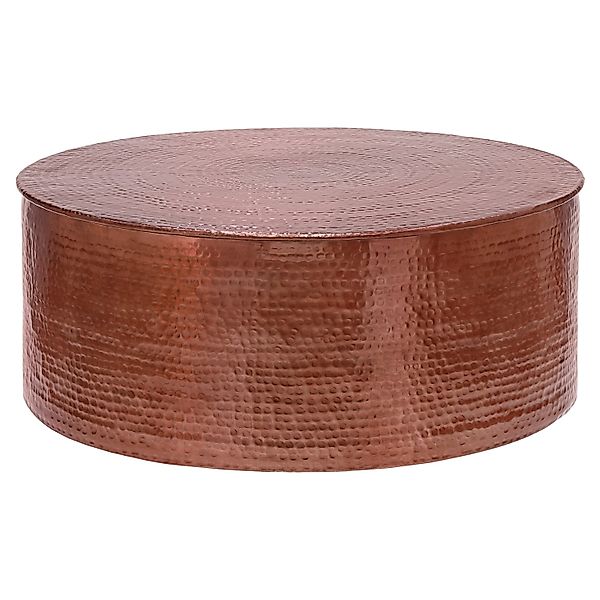 Womo-Design Couchtisch 90x37cm Kupfer Hammerschlag-Optik Handgefertigt günstig online kaufen