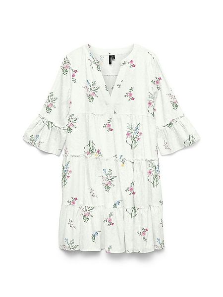 Vero Moda Tunikakleid VMDICTHE 3/4 TUNIC EXP Baumwolle, loose fit günstig online kaufen