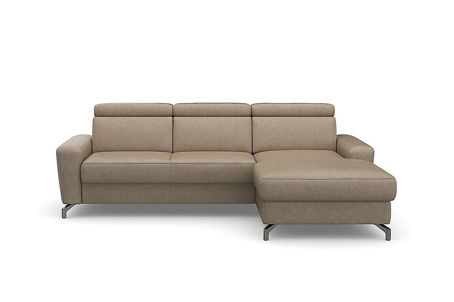 sit&more Ecksofa »Scarlett L-Form«, inklusive Kopfteilverstellung, wahlweis günstig online kaufen
