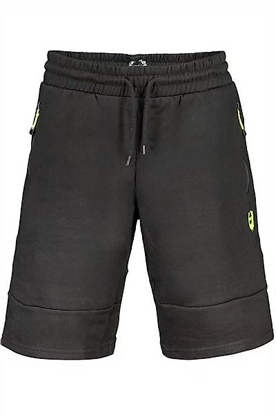 GIAN MARCO VENTURI 5-Pocket-Hose Schwarze Herren Shorts mit elastischem Bun günstig online kaufen