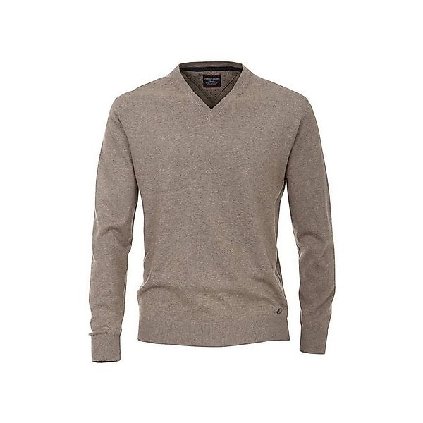 VENTI Rundhalspullover V Pullover für Herren in braun (1-tlg) günstig online kaufen