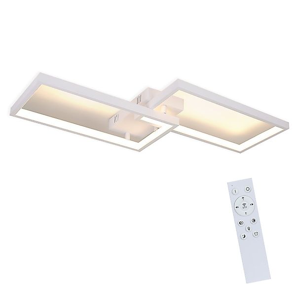Nettlife LED Deckenleuchte Stufenlos dimmbare LED-Deckenleuchte, günstig online kaufen