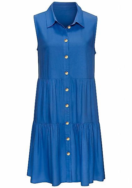 Vivance Sommerkleid, aus gewebter Viskose, Blusenkleid mit Knopfleiste und günstig online kaufen