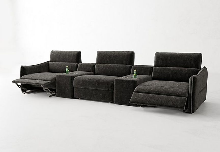 moebeloutlet.de Sofa Prisma Heimkino Sofa Kinosofa Stoff, mit Relaxfunktion günstig online kaufen