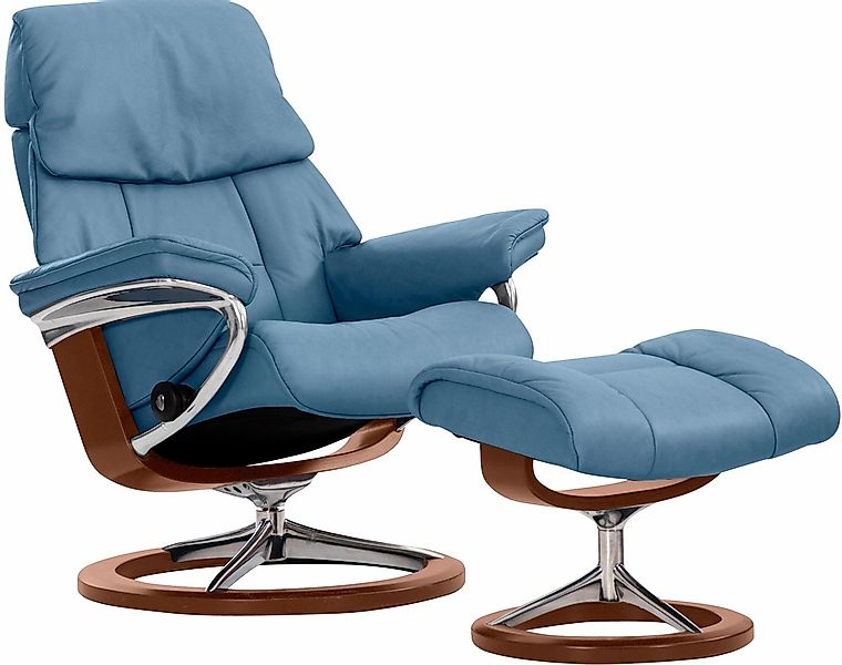 Stressless Relaxsessel "Ruby" Set, Relaxsessel mit Hocker, mit Signature Ba günstig online kaufen