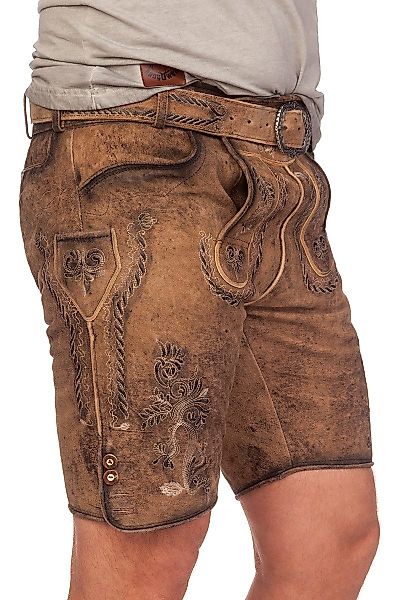 MarJo Trachtenlederhose Lederhose Herren kurz - günstig online kaufen