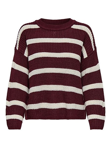 JDY Longpullover JDYJUSTY L/S STRIPE PULLOVER KNT NO günstig online kaufen