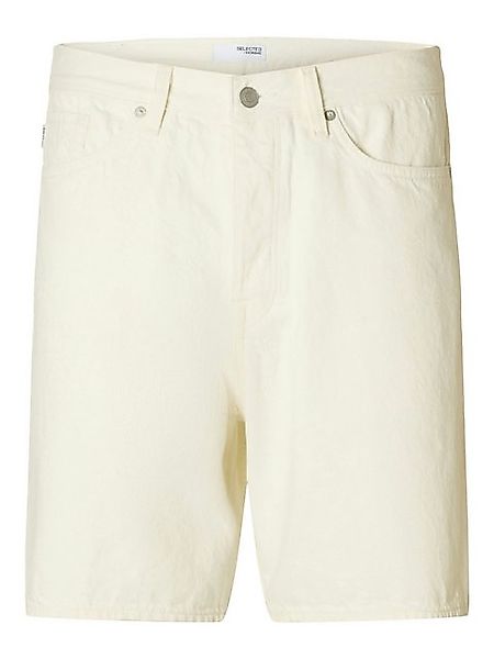 SELECTED HOMME Shorts SLHREG ALEX 201 ECRU HEMP SHORTS günstig online kaufen