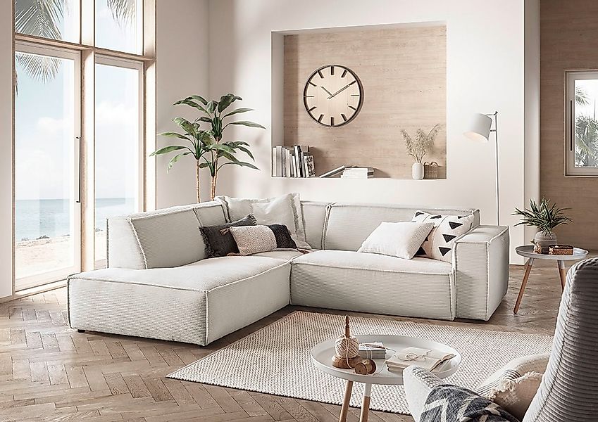 3C Candy Ecksofa "Matteo in elegant, kubischer Formensprache, bequem, L-For günstig online kaufen