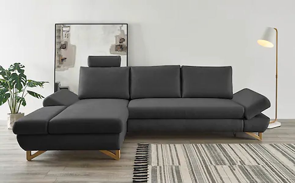 Home affaire Schlafsofa »City/Giron« komfortable Bettfunktion (Liegefläche günstig online kaufen