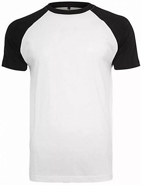 Build Your Brand Rundhalsshirt Raglan Contrast Herren T-Shirt günstig online kaufen