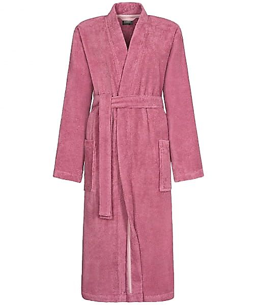 Cawö Home Bademäntel Damen Kimono Luxury Basics Kimono 826 - Farbe: blush - günstig online kaufen