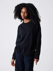 HONEST BASICS Longpullover Boxy-Pullover aus OCS günstig online kaufen