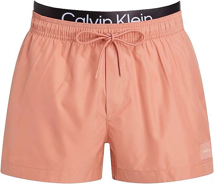 Calvin Klein Swimwear Badeshorts "SHORT DOUBLE WB", mit doppeltem Bund günstig online kaufen